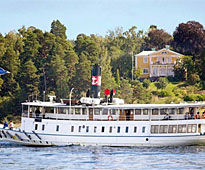 Shrimp cruise in Stockholm