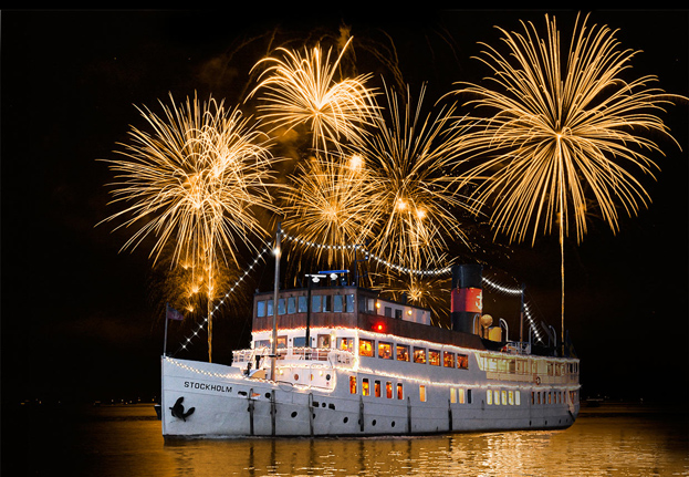 New Year Cruise in Stockholm