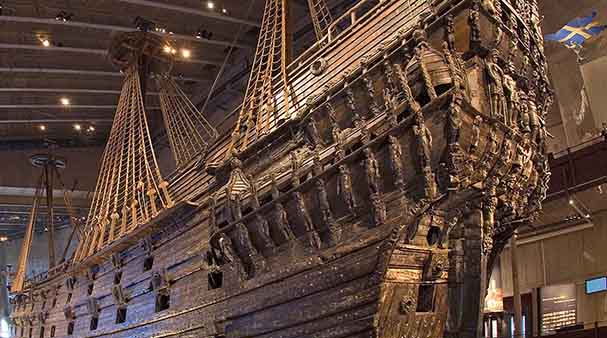 Free entrance to the Vasa Museum in Stockholm