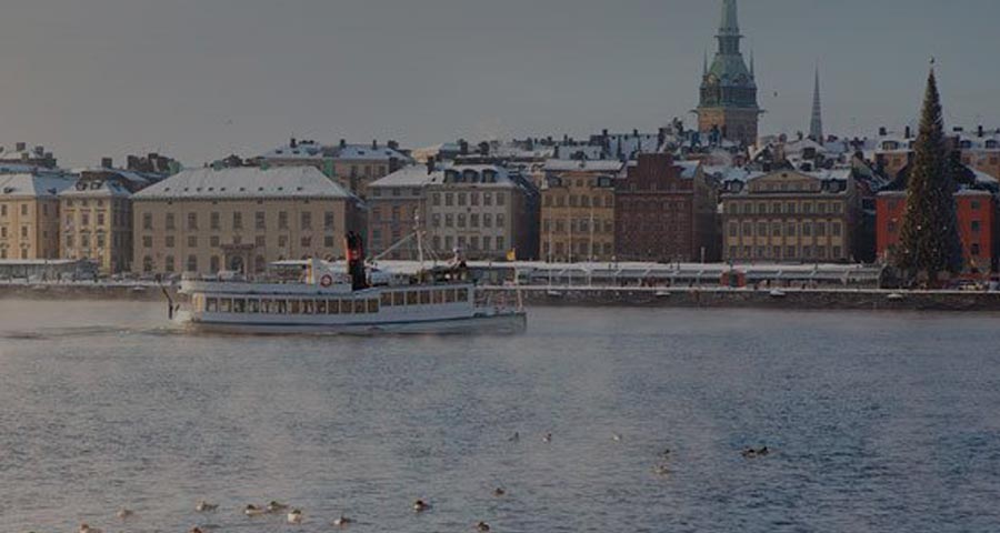 Christmas dining cruises in Stockholm archipelago