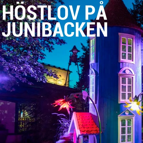 Höstlov på Junibacken i Stockholm