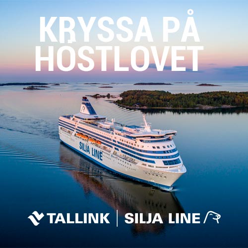 Boka kryssning på höstlovet till Helsingfors, Finland från Stockholm med Tallink Silja Line