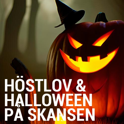 Boka hotellpaket med inträde till Skansen under höstlovet och Halloween i Stockholm