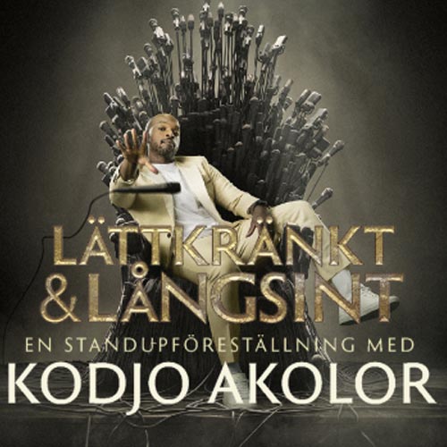 Kodjo Akolor stand up i Stockholm