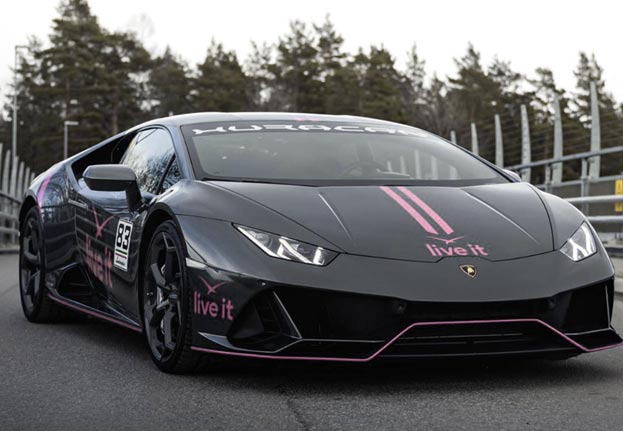 Kör Lamborghini och Ferrari i Stockholm