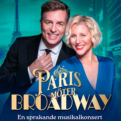 Köp biljetter till musikalshowen Paris möter Broadway i Stockholm