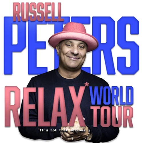 Russell Peters - RELAX World Tour standup paket i Stockholm