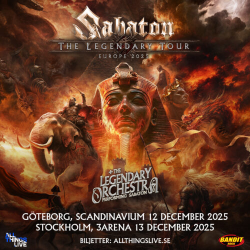 Köp biljetter till Sabaton i Stockolm