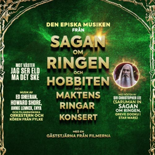 Köp biljetter till Sagan om ringen, Hobbit och Maktens ringar i Stockholm 2025